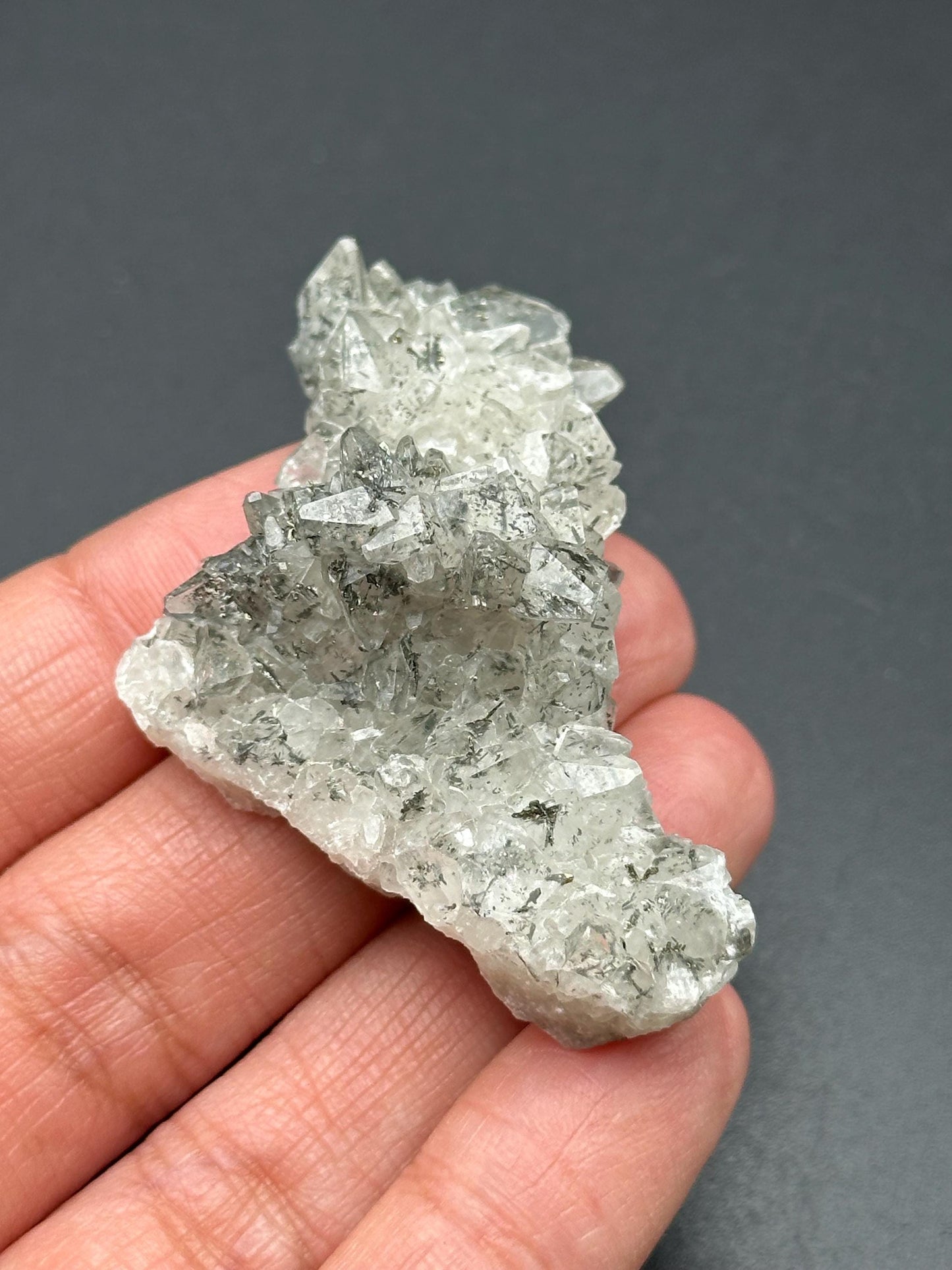Calcite and Marcasite from the Linwood Mine