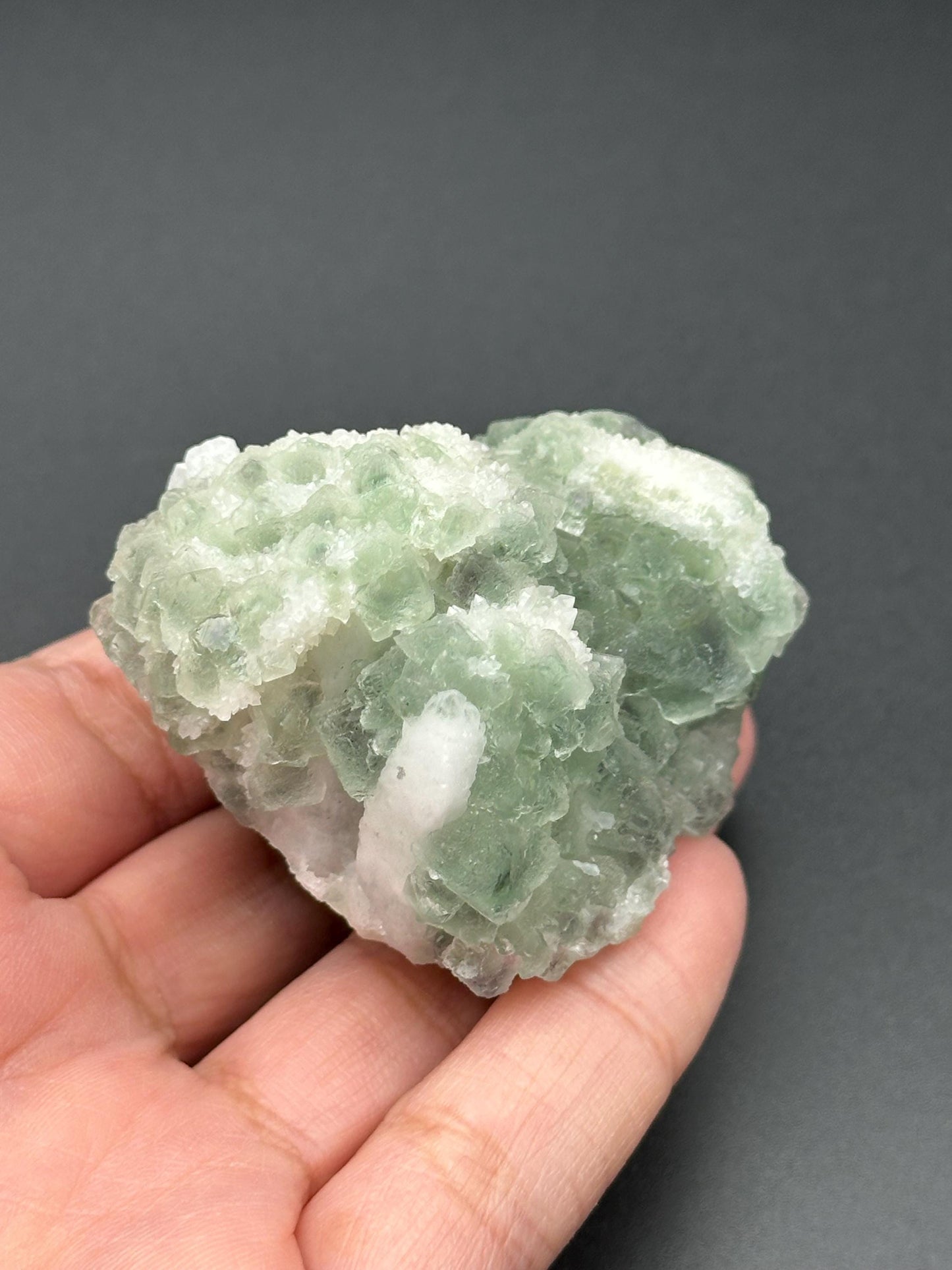 Fluorite with Quartz from the Huanggangliang Mine