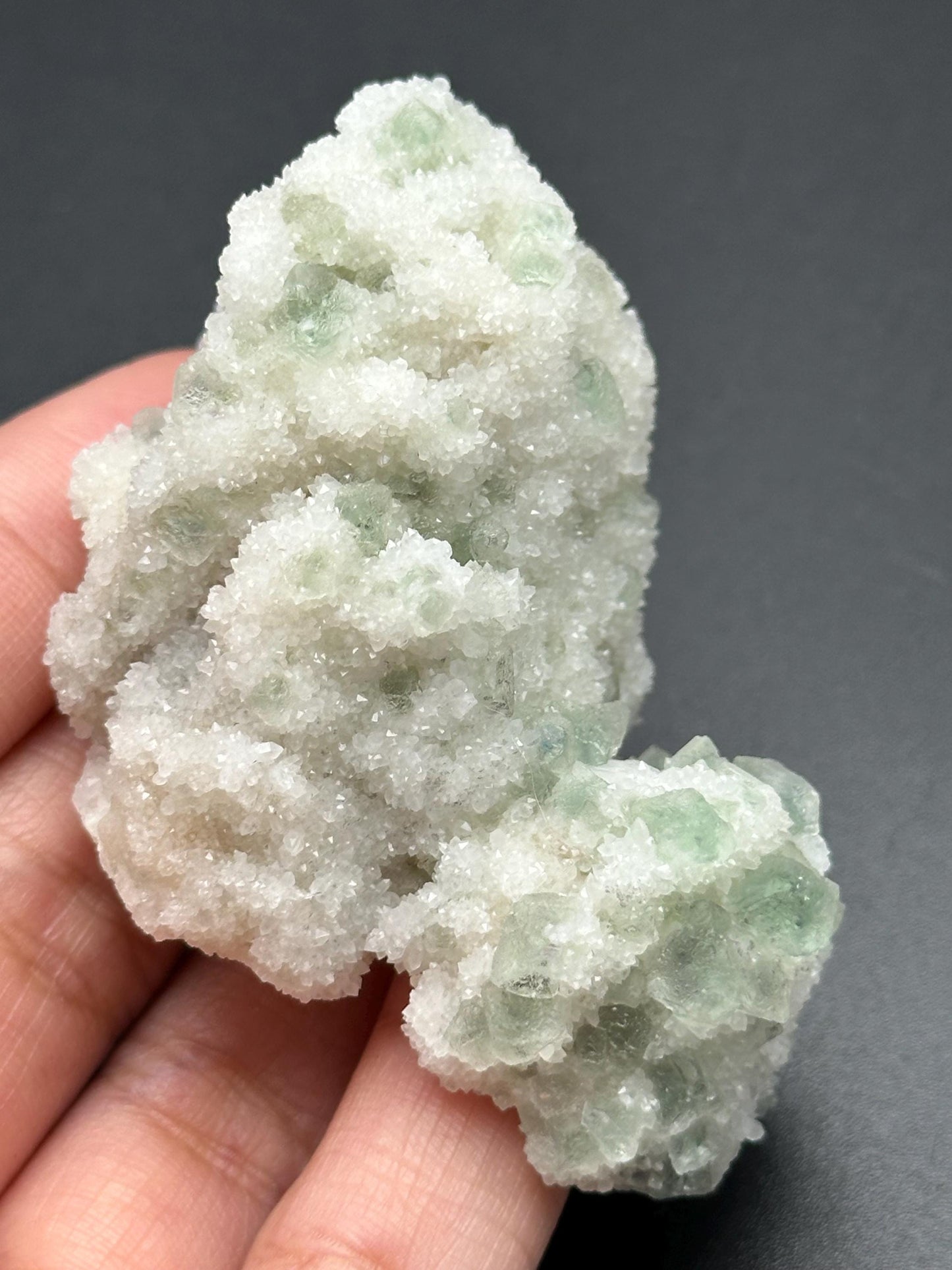 Fluorite with Quartz from the Huanggangliang Mine