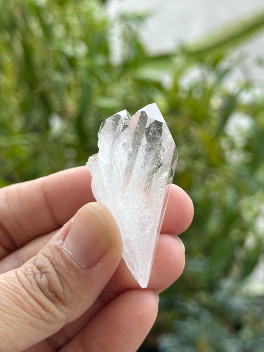 Beautiful Small Clear Quartz Cluster from Brazil