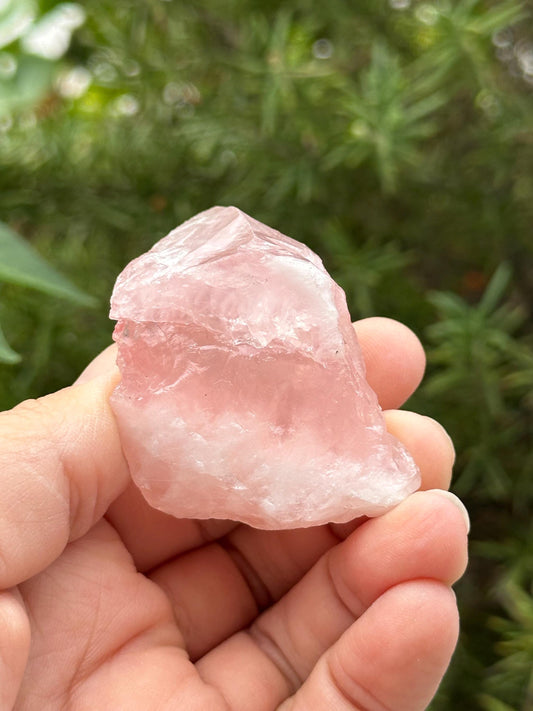 Raw Rose Quartz from Brazil