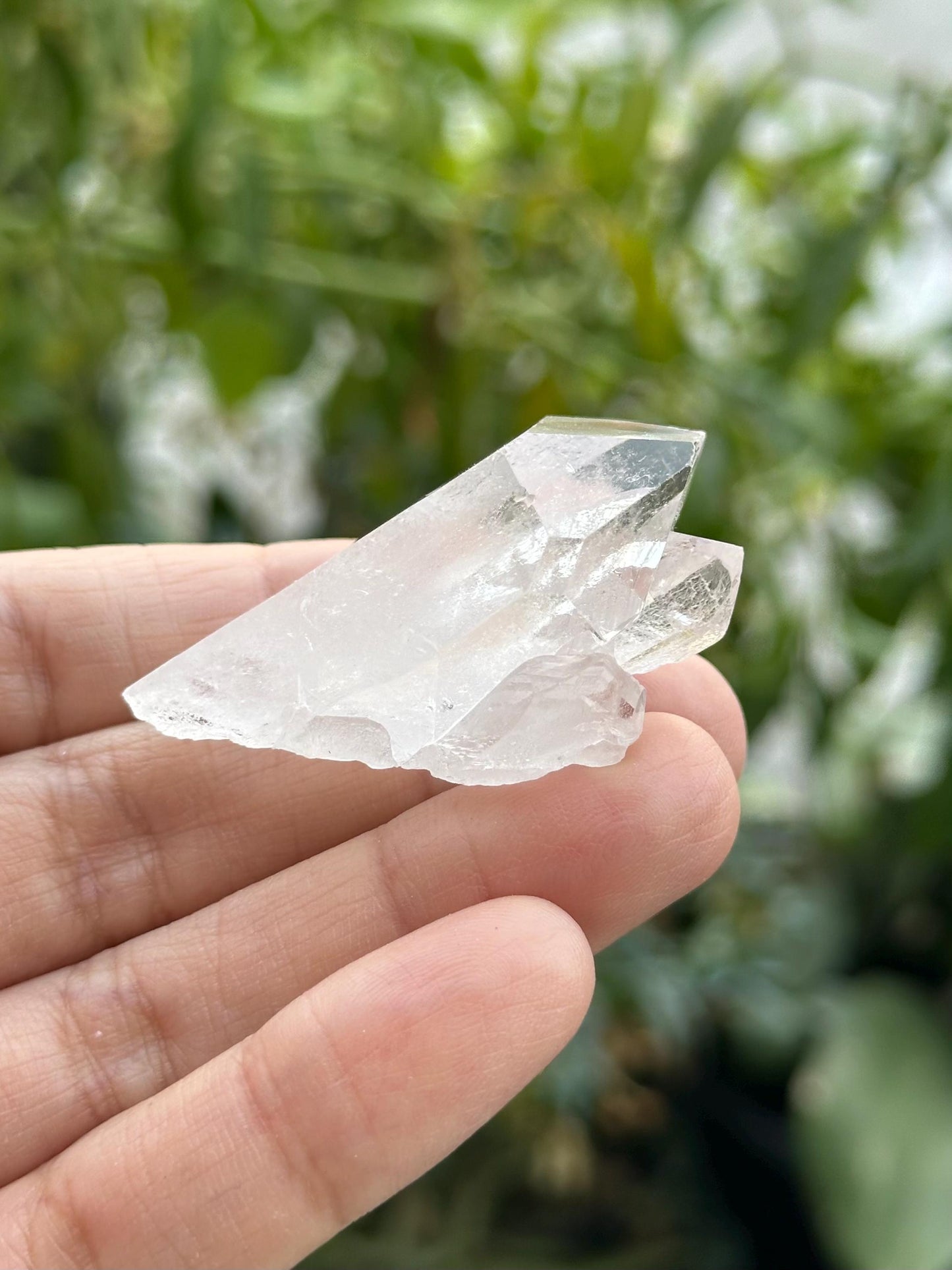 Beautiful Small Clear Quartz Cluster from Brazil