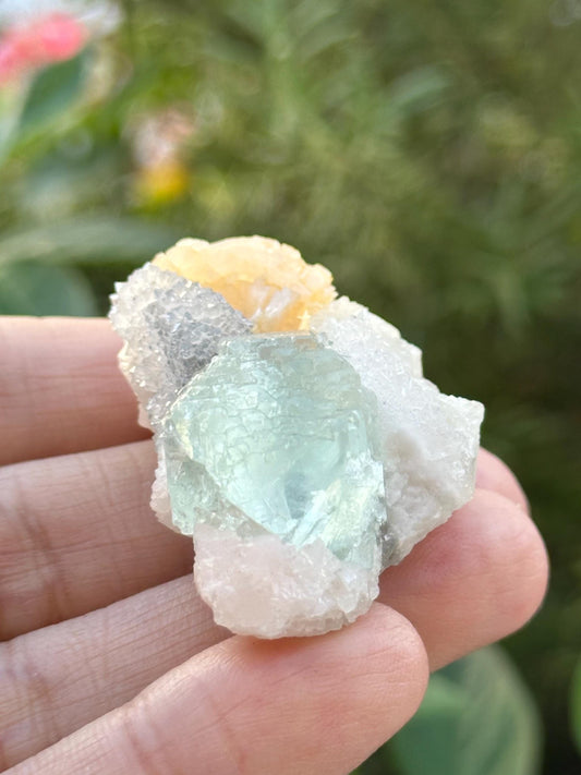 Fluorite Specimen from the Manaoshan Mine, Hunan, China