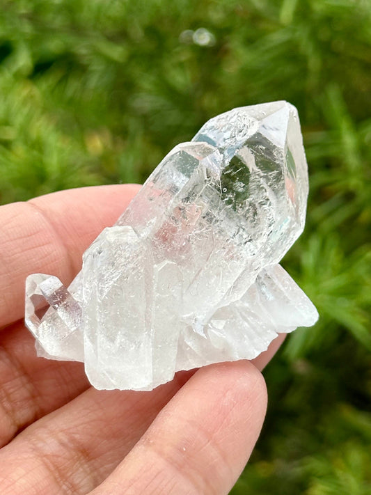 Small Clear Quartz Cluster from Brazil