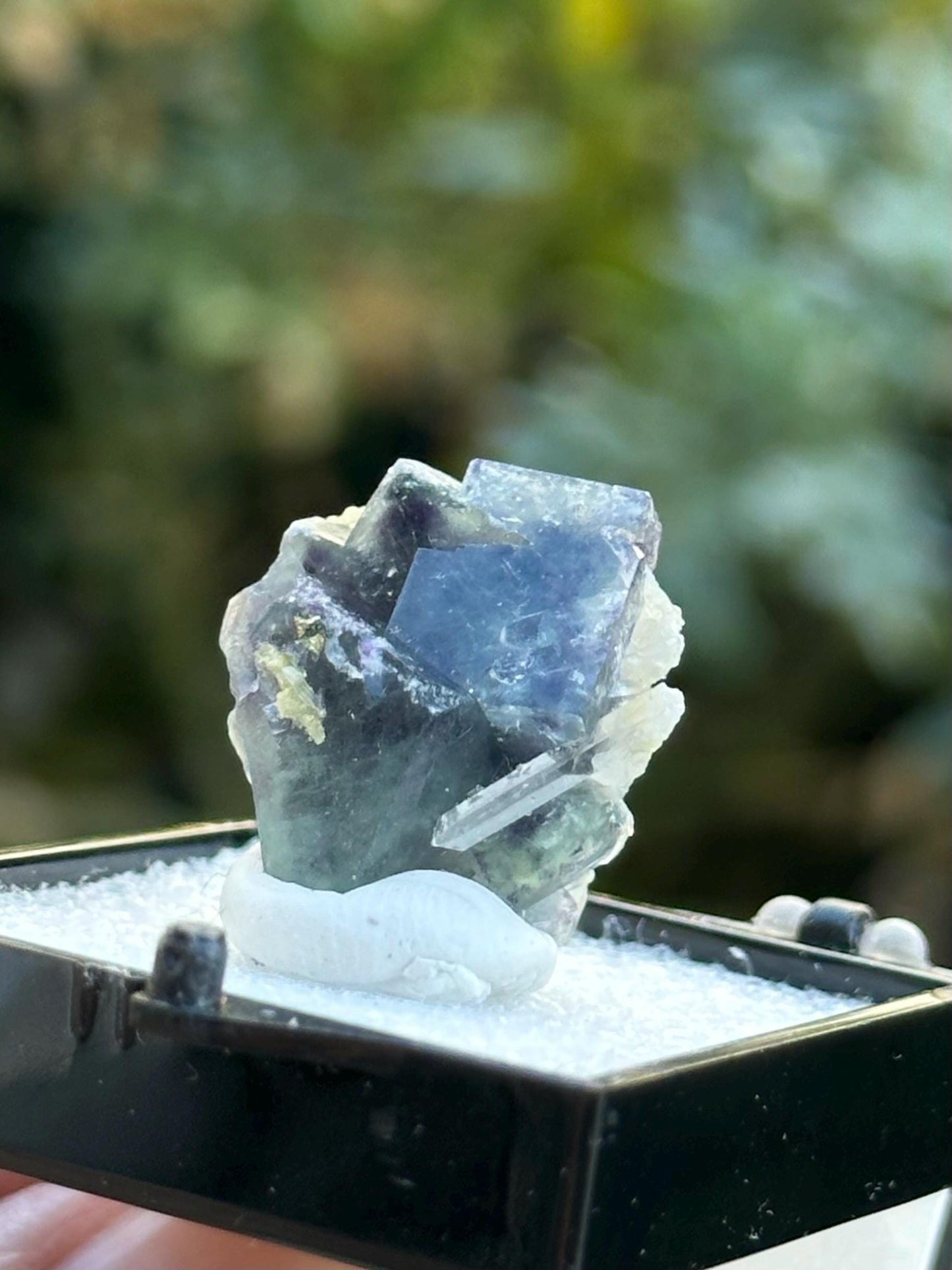 Fluorite with Quartz from the Yindu Mine