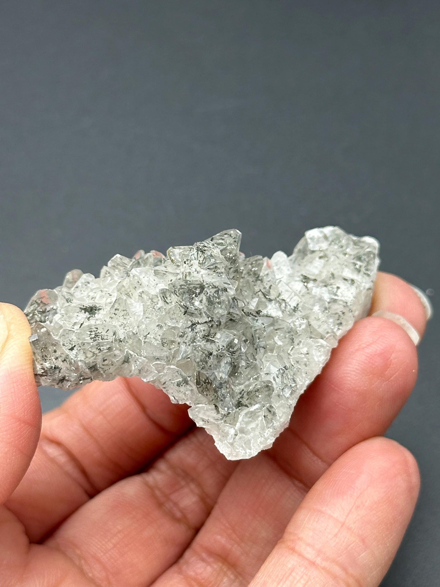 Calcite and Marcasite from the Linwood Mine