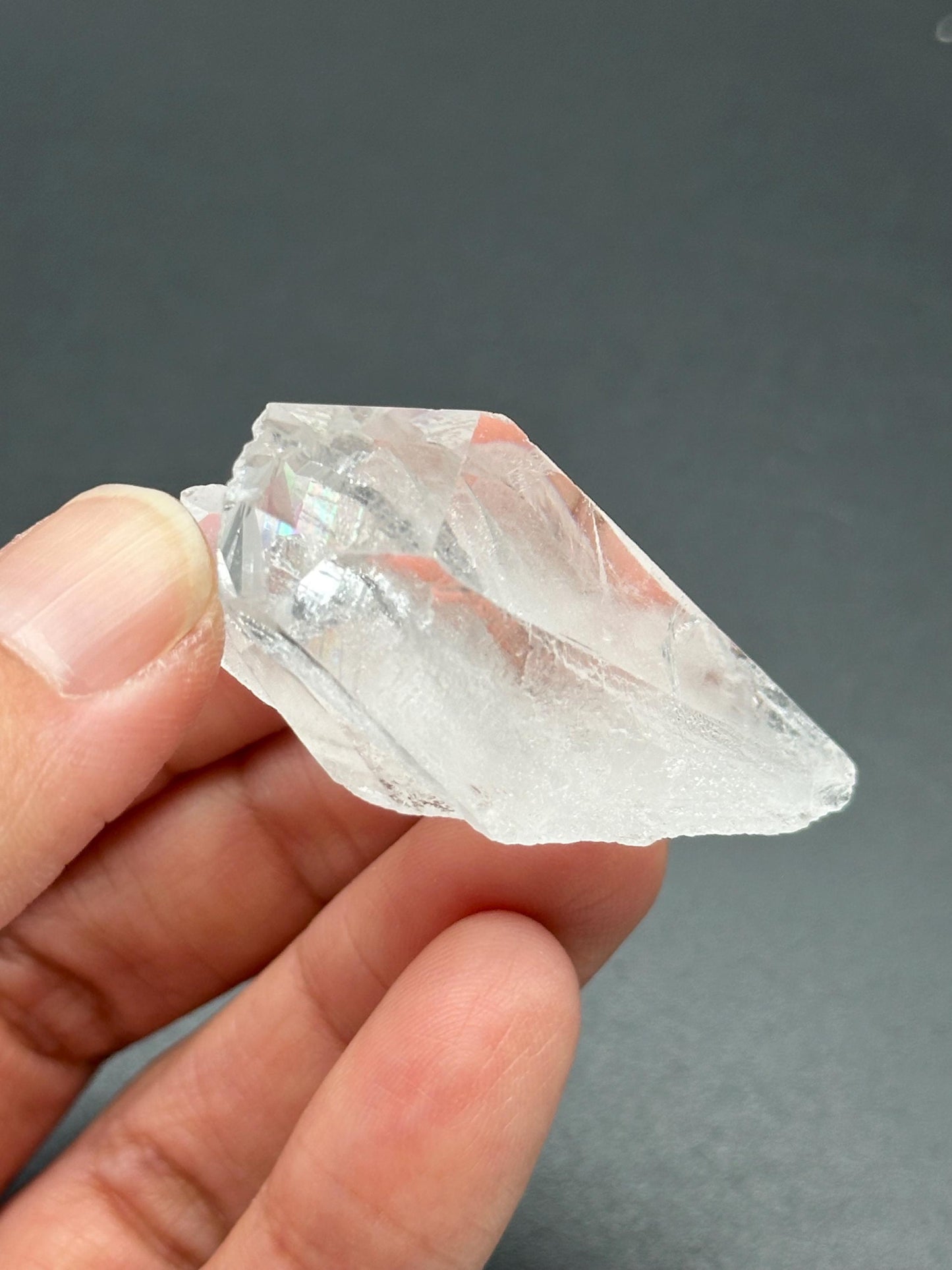 Beautiful Small Clear Quartz Cluster from Brazil